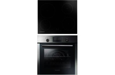 Hoover HPRECM7 Electric Oven with Ceramic Hob - S Steel